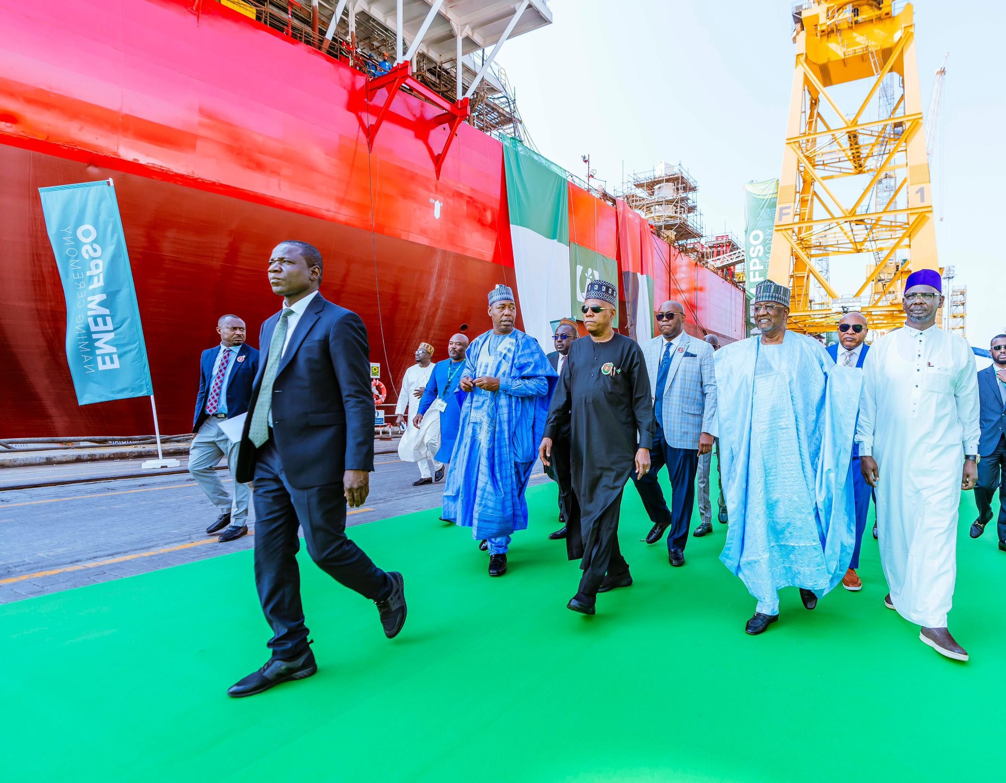 ENEM FPSO Inauguration